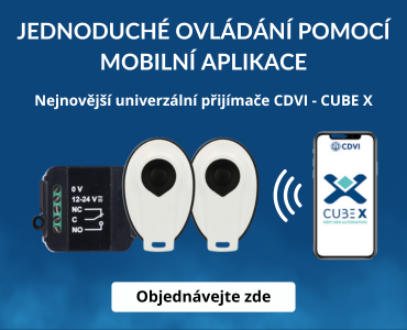 Nový univerzální přijímač CDVI CUBE X