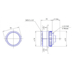 OBJ GOYO GM32516C 25mm BAZAR